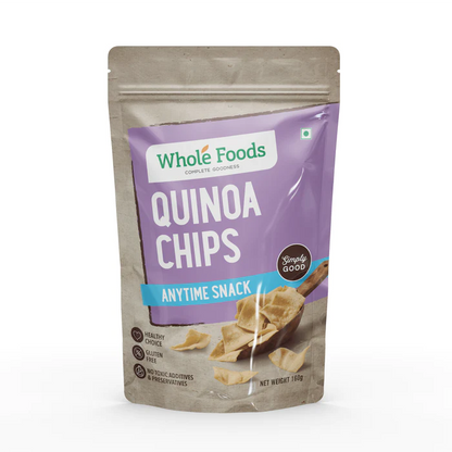 Chips | Quinoa Chips - Gluten Free - Whole Foods - 100gm