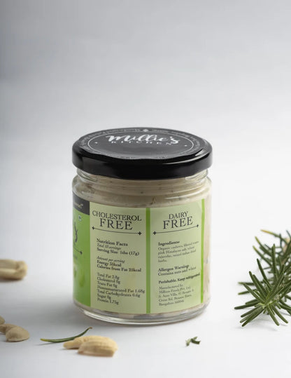 Cheese Spread ( Rosemary, Thyme &amp; Oregano) -Plant Based -Dairy Free-No preservatives– Millie’s Kitchen – 175gm