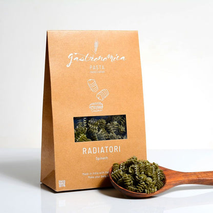 Radiatori – Spinach – Organic - Indian - Gastronomica – 250gm