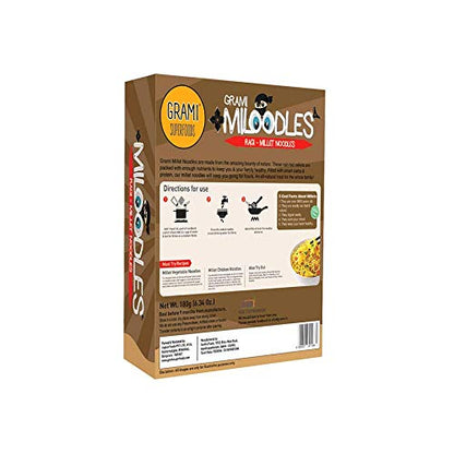 Ragi Millet Noodles - Grami Super Foods - 180gm