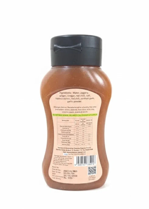 Sauce | Spicy Red Chilli Sauce  – No Added Preservatives, No Refined Sugar, Zero Chemicals – The Cowboys Farm – 295ml