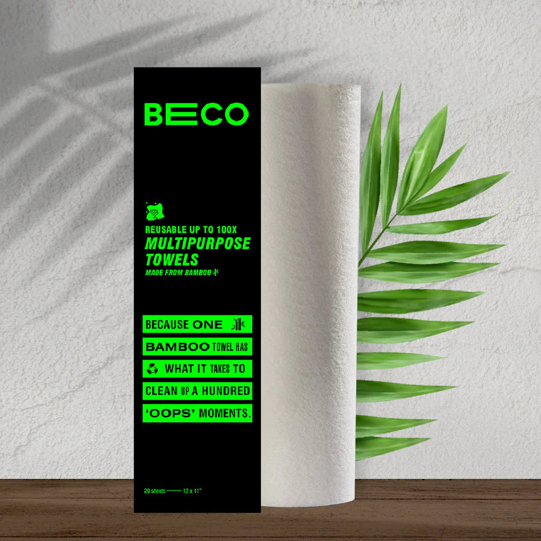 Reusable Kitchen Towel Roll - Beco - 20 Sheets