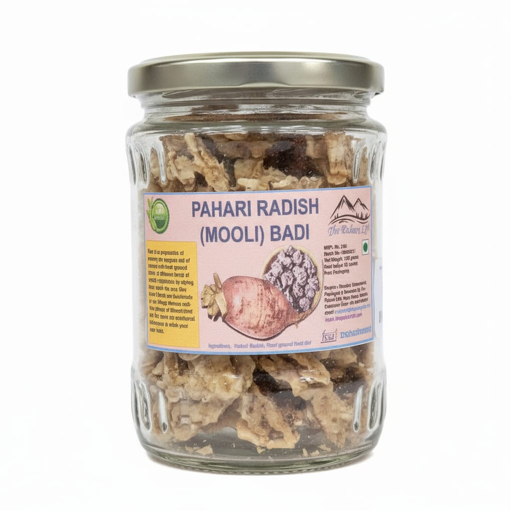 Badi | Radish (Mooli) Badi (Nainital, Uttarkhand) - The Pahari Life - 200gm