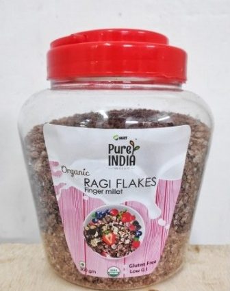 Ragi Flakes – Gluten Free - MRT Organics – 325gm
