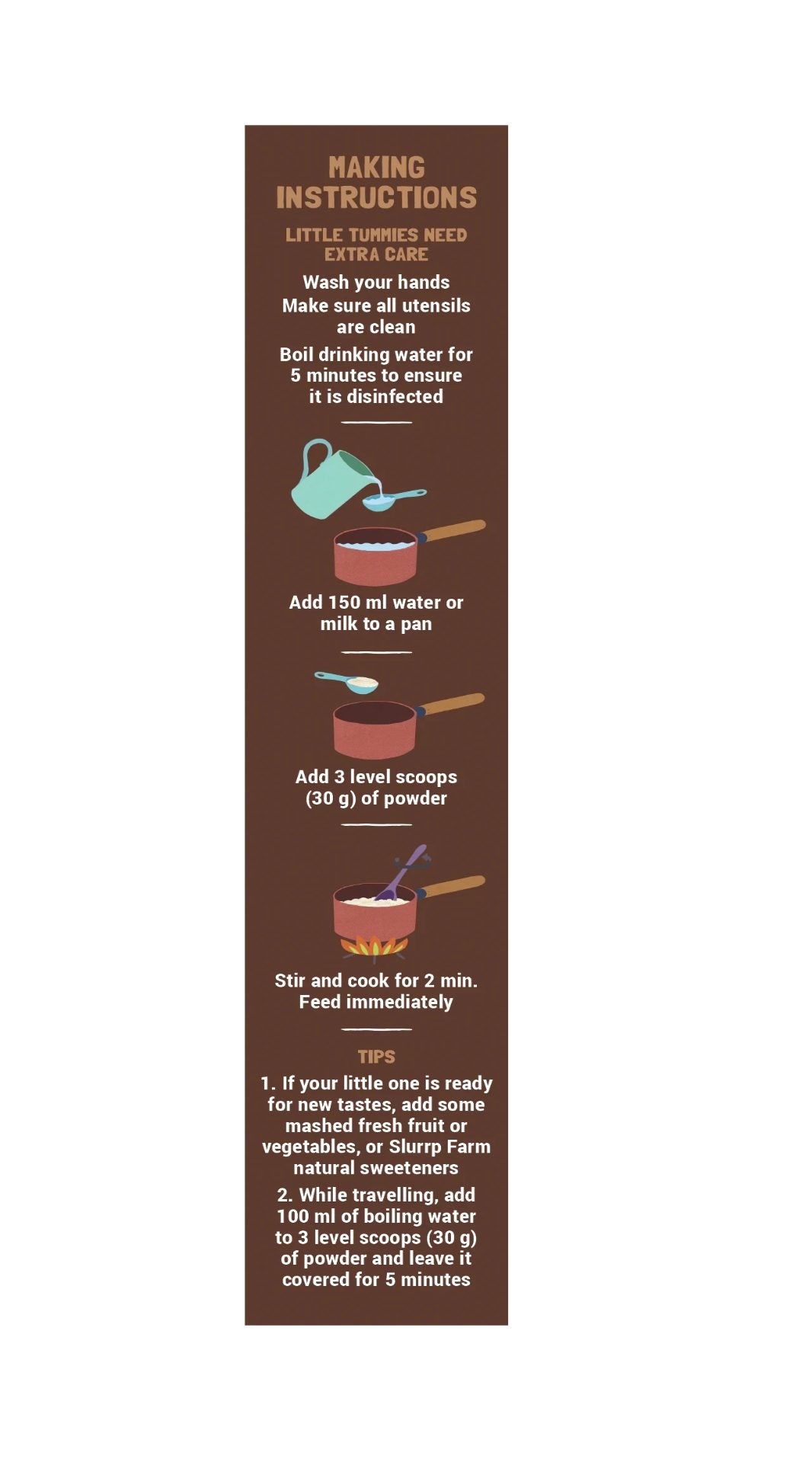 Ragi Powder | Sprouted (Cereal) -  Zero Junk, No Added Sugar &amp;amp; Salt - Slurrp Farm - 250gm