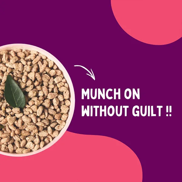 Murmura | Ragi Murmura (Finger Millet)- Roasted Using Olive Oil – Gluten Free-  No Added Preservatives ,No Palm Oil, Refined Sugar –Little Fingers– 100gm