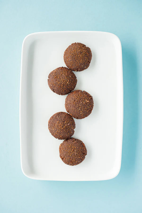 Cookies | Ragi Cookies (Handmade) - 100% Whole Wheat - Guilt Free &amp; No Added Preservatives - Earthy Grains - 175gm