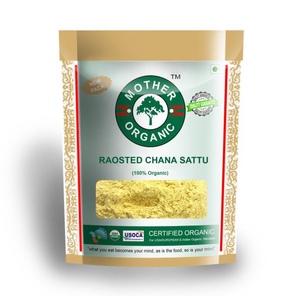 Roasted Chana Sattu - Mother Organic - 500gm