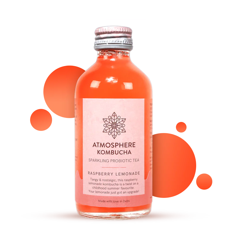 Raspberry Lemonade – Kombucha – Atmosphere – 210ml