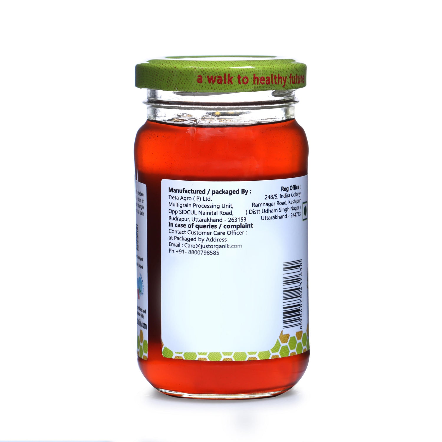 Raw Honey - Just Organik - 250gm