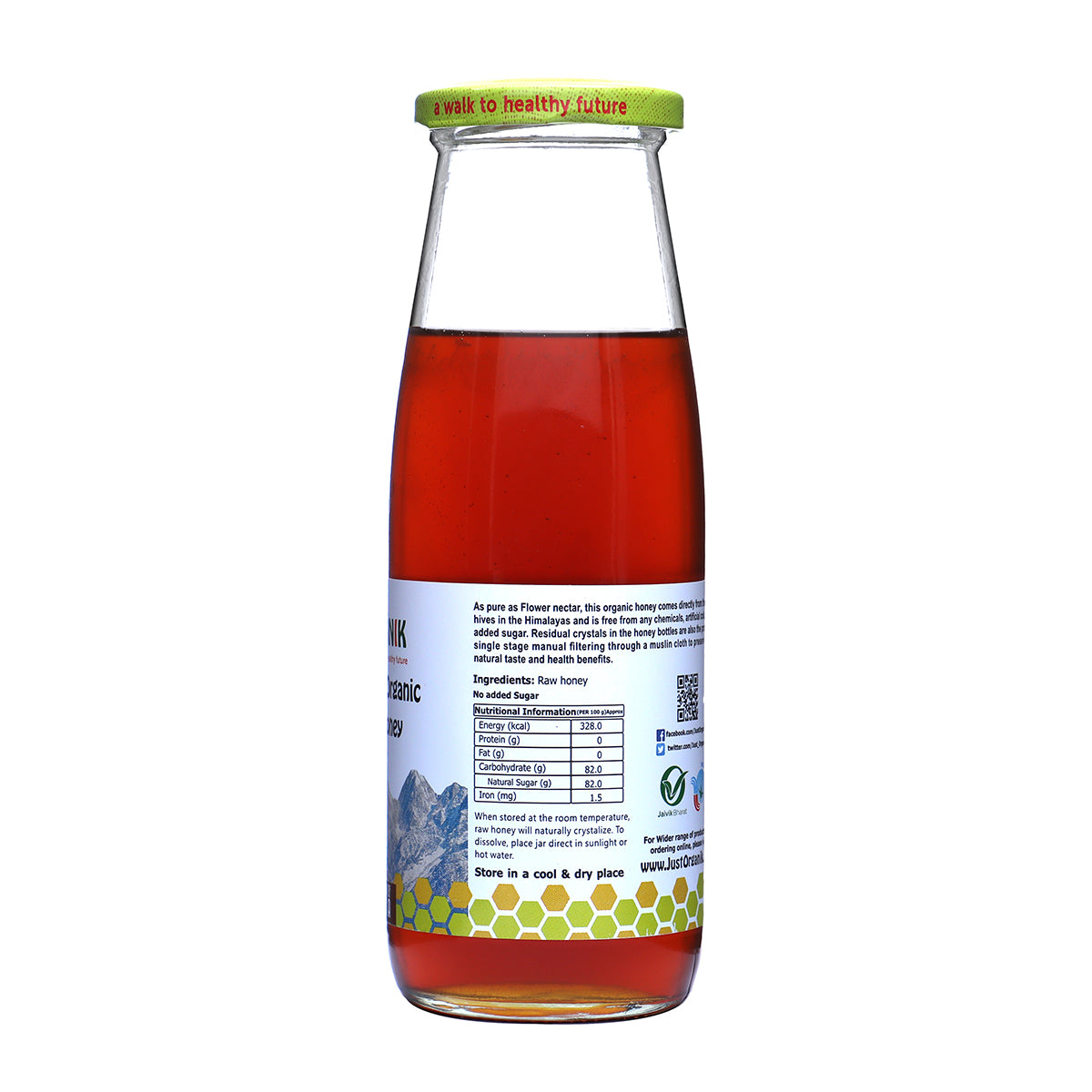 Raw Honey - Just Organik - 500gm