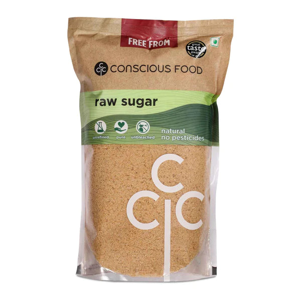 Sugar | Raw Sugar – Conscious Food – 1000gm