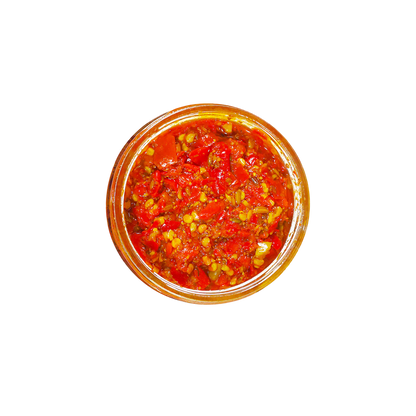 Chilli Chukh | Red (Made With Cold Pressed Mustard Oil) - Pure Himalayan Flavor - No emulsifiers, Stabilisers, Nothing Artificial, No Flavour Enhancers, Colours &amp; No Artificial Preservatives - Mount Karol - 300gm