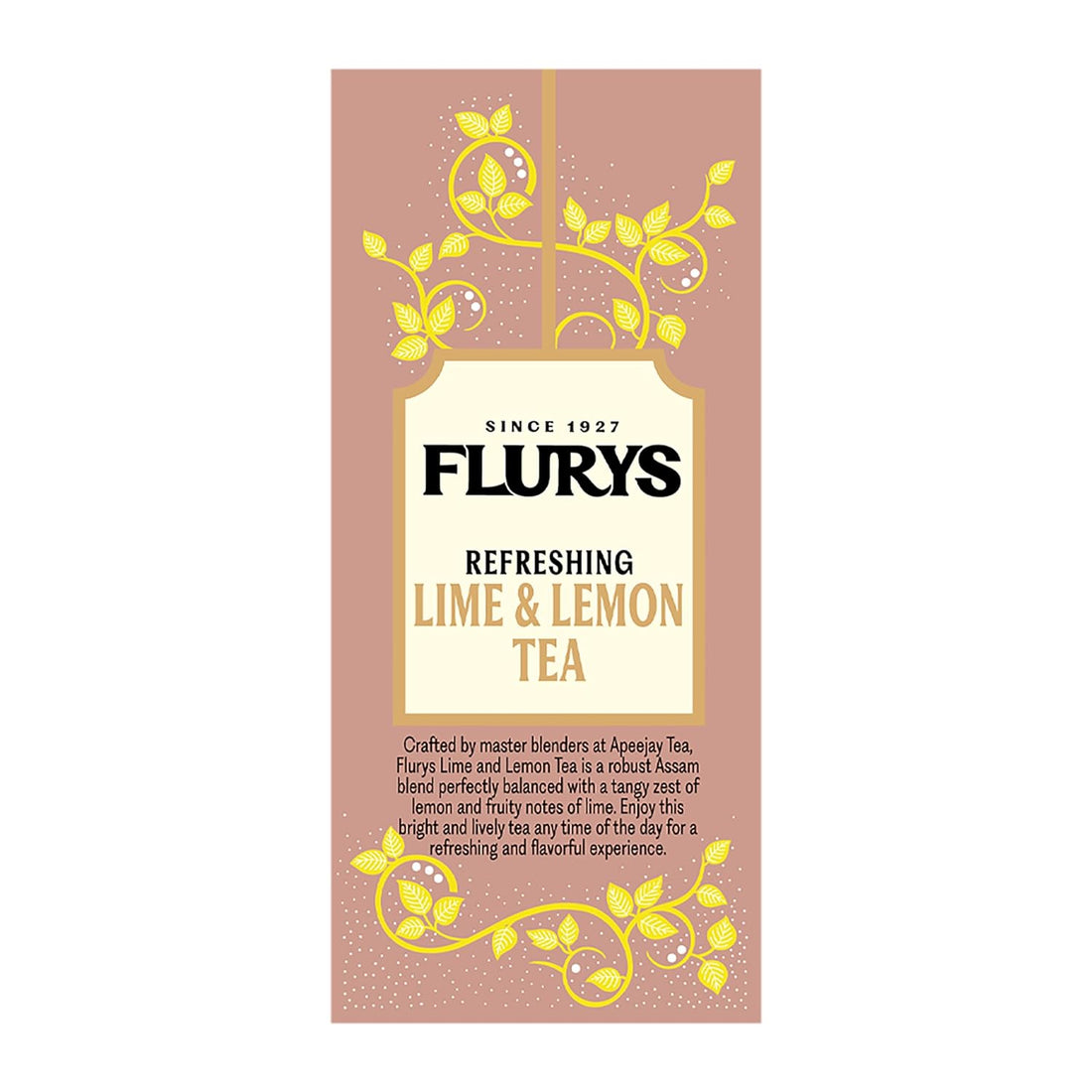 Tea | Refreshing Lime & Lemon Tea - Flurys - 25 Tea Bag