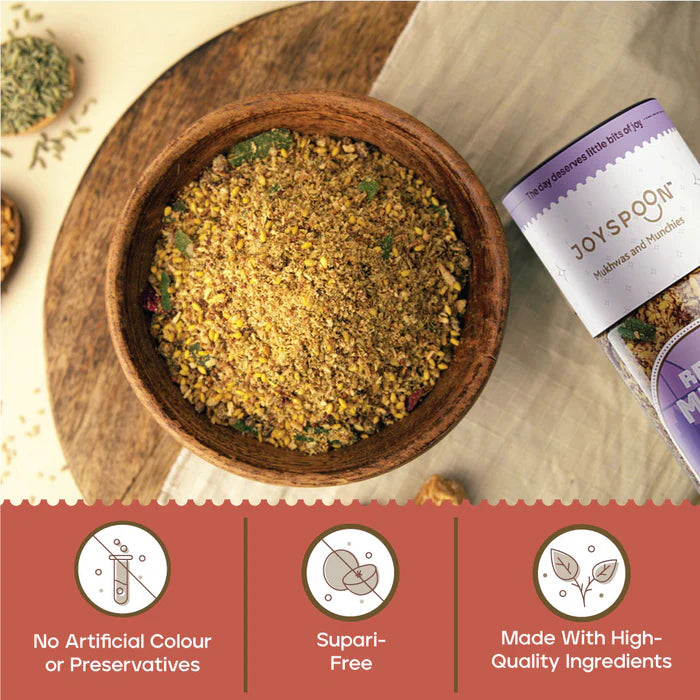 Mouth Freshener | Healthy Treats (Relief Munch) – No Supari, No Preservatives &amp;amp; No Artificial Flavour – Joyspoon – 100gm