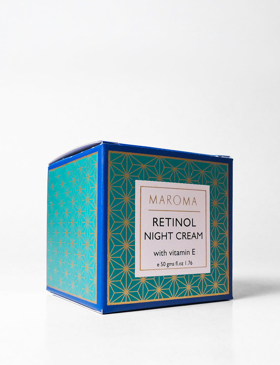 Cream | Retinol Night Cream - With Vitamin E - Maroma - 50gm