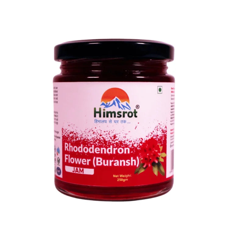 Jam | Rhododendron Flower Jam (Buransh) - Organic - Himsrot – 250gm