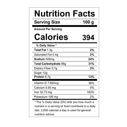 Rice Poha - Just Organik - 500gm