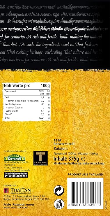 Rice Vermicelli - Real Thai - 375gm