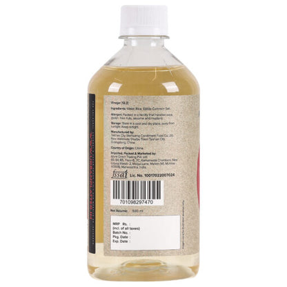 Rice Vinegar | Japanese Style (Komezu) - Traditionally Brewed - Perfect For Soups &amp;amp; Stews - All Natural - No Artificial Flavors &amp;amp; Preservatives - Urban Platter - 500ml