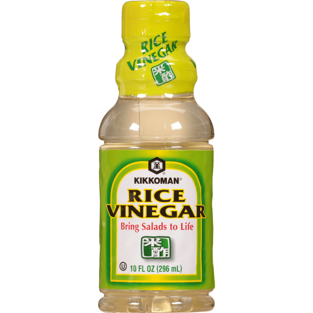 Vinegar | Rice Vinegar - Brings Salads To Life - No High Fructose Corn Syrup & No Added Preservatives - Kikkoman - 296ml
