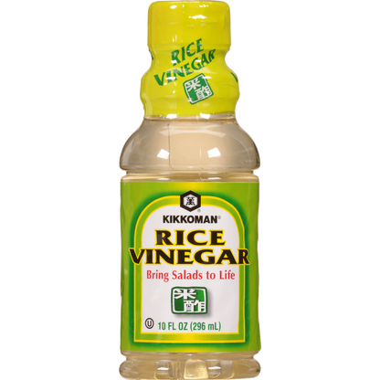 Vinegar | Rice Vinegar - Brings Salads To Life - No High Fructose Corn Syrup &amp; No Added Preservatives - Kikkoman - 296ml