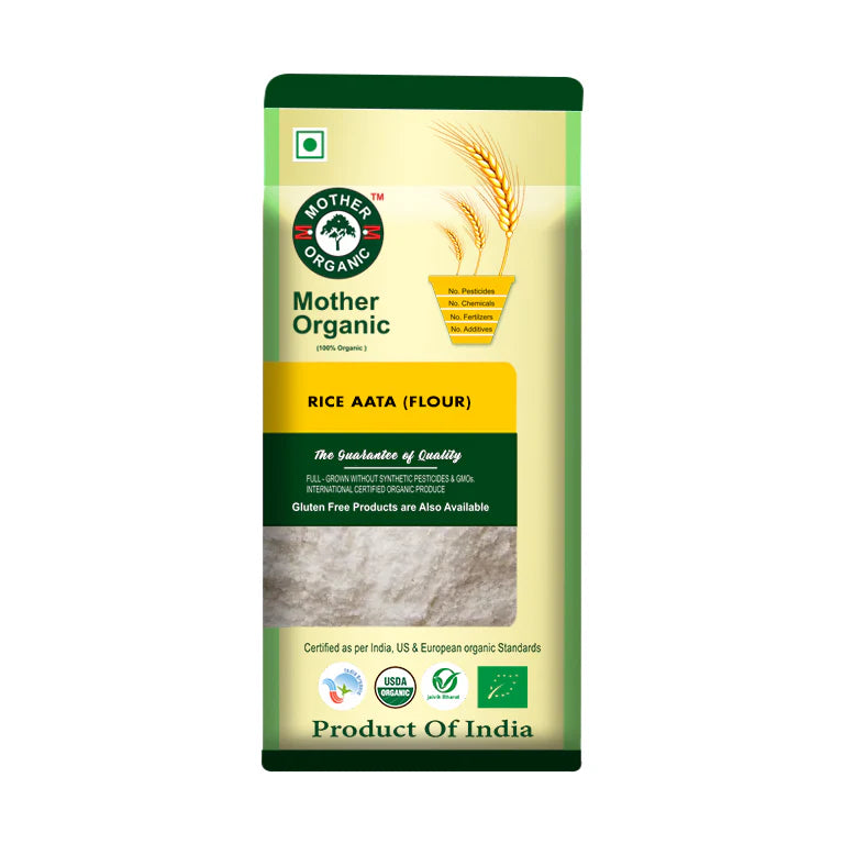 Rice Flour | USDA Organic - Mother Organic - 500gm