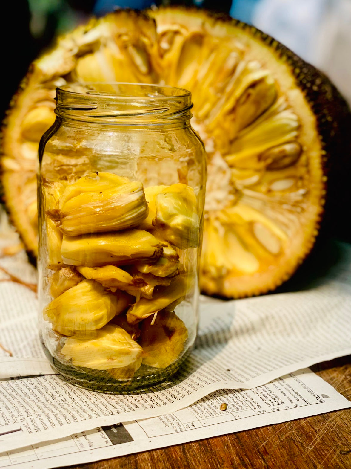 Ripe Jackfruit Fruit | Kerala – Rich in Potassium, Fiber, Antioxidants &amp; Vitamin C, Low GI – Nature’s Soul – 500gm
