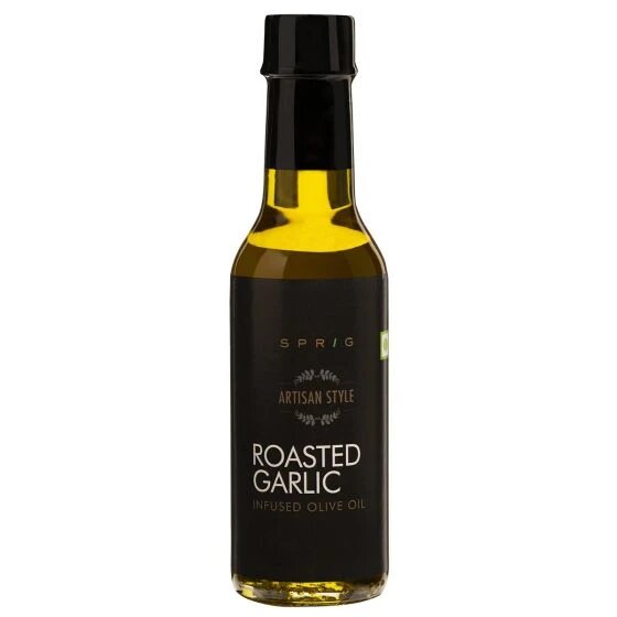 Roasted Garlic Oil Infused Olive Oil – Sprig – 125ml