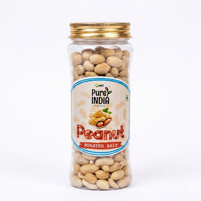 Peanut | Roasted Salt– No Added Preservatives, No Refined Oil, No Palm Oil &amp;amp; No Added Flavor Enhancer - Mrt Organic – 150gm