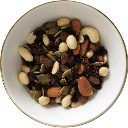 Rocky Road Snack Mix | Raw (Unroasted) - 100 Dry Fruit - Vegan, Gluten Free, No Trans Fat, No Preservatives &amp;amp; No Additive – The Nibble Box – 250gm