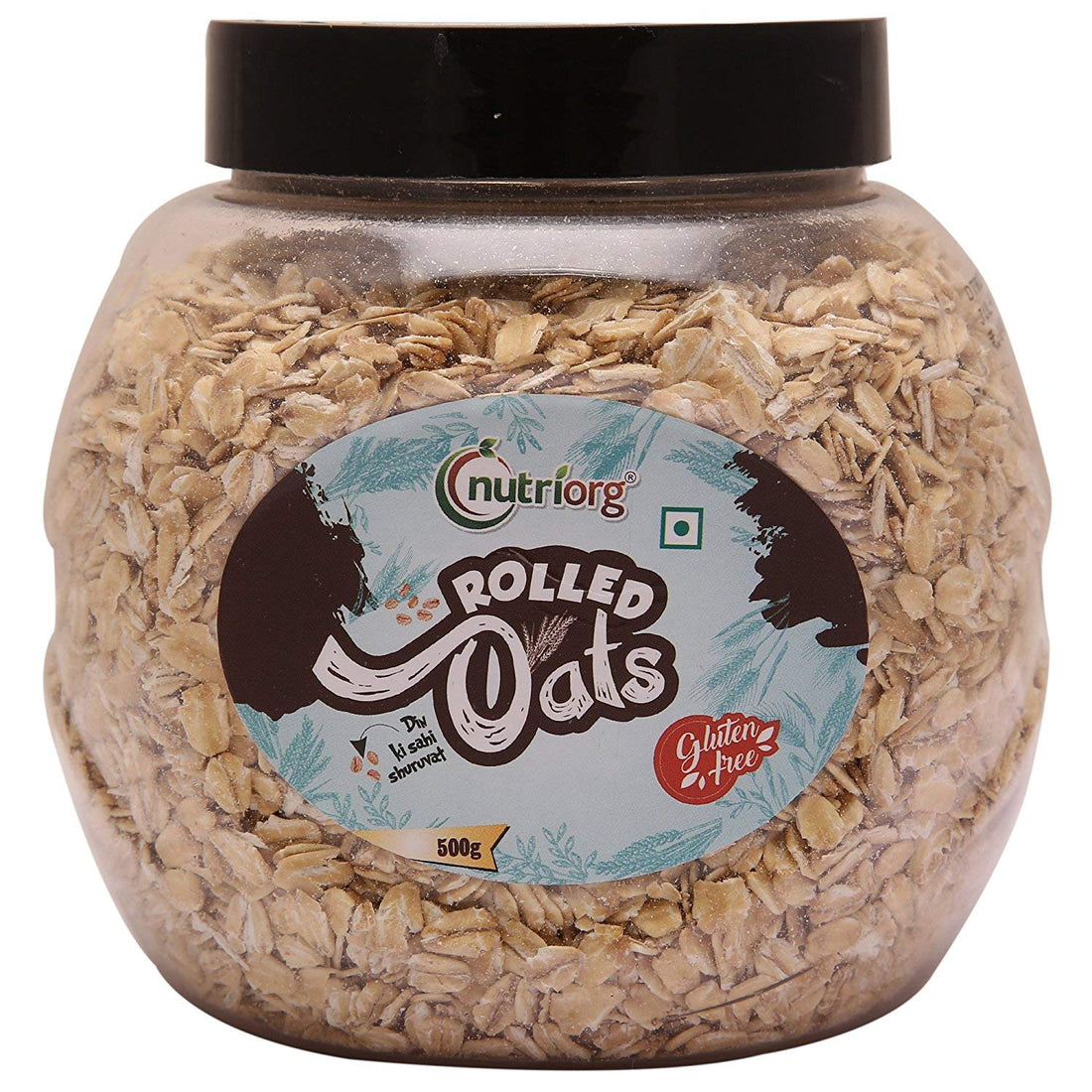Rolled Oats - Gluten Free - Nutriorg - 500gm