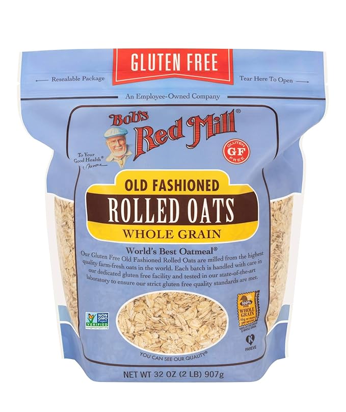 Old Fashioned Whole Grain Rolled Oats – Vegan &amp;amp; Gluten Free - Bob’s Red Mill – 907gm