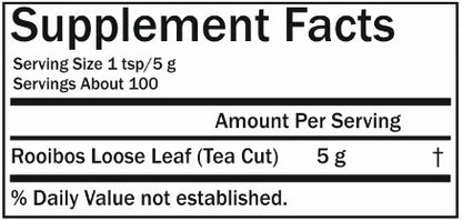 Rooibos Loose Leaf Infusion Tea – Organic - Grenera – 250gm