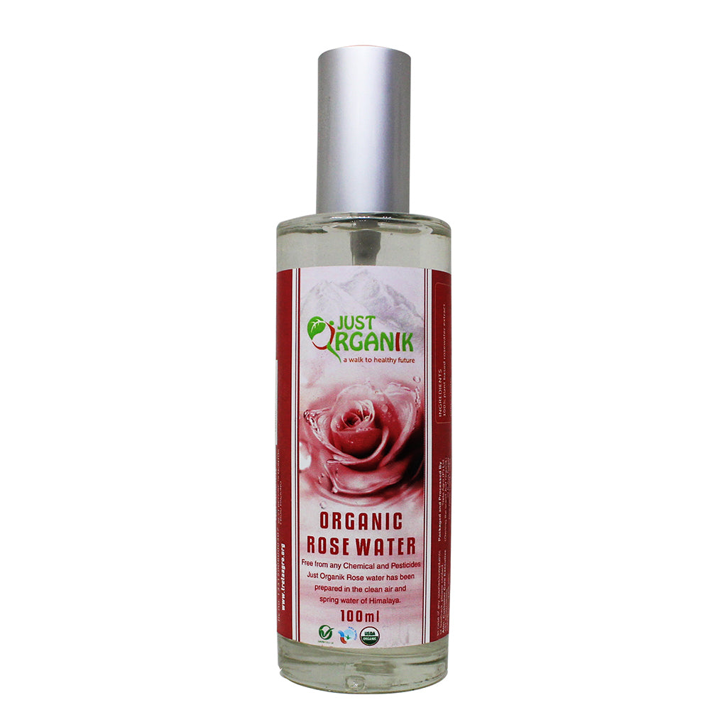 Rose Water | USDA Organic - Just Organik – 100ml