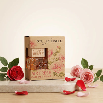 Perfumes | Car Perfume (Rose) -  Long Lasting Freshness -Soul Of Jungle-10ml