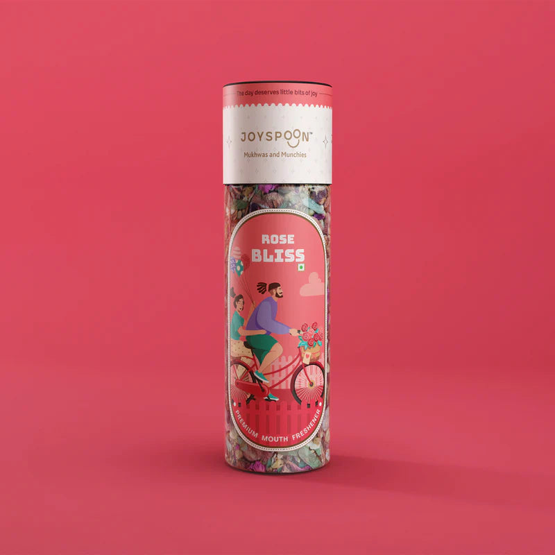 Mouth Freshener | Mukhwas (Rose Bliss) - Made With Premium And All Natural Ingredients - No Supari, No Preservatives & No Artificial Flavour – Joyspoon – 100gm