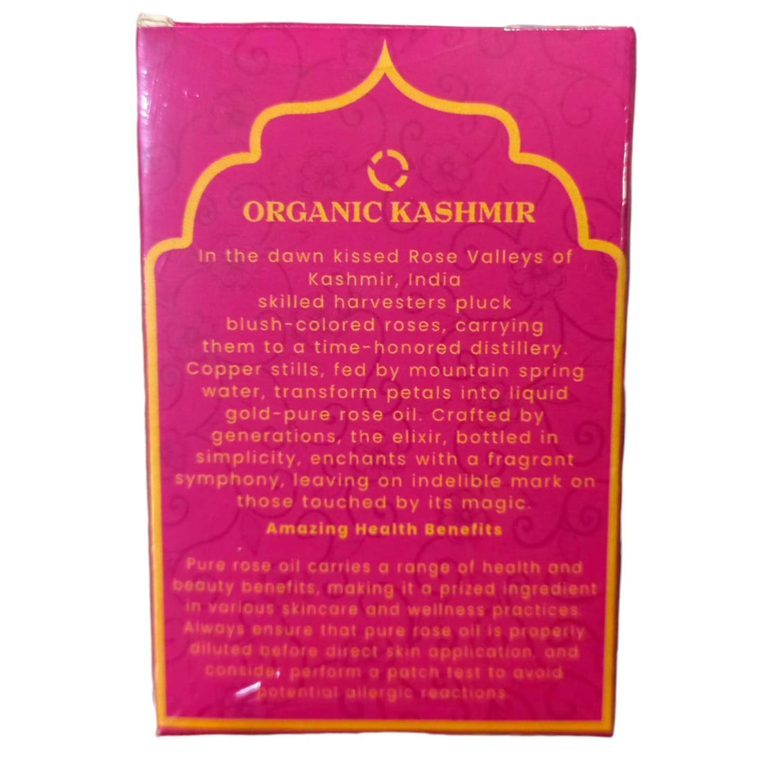 Essential Oil | Rose Essential Oil - Organic Kashmir - 15ml