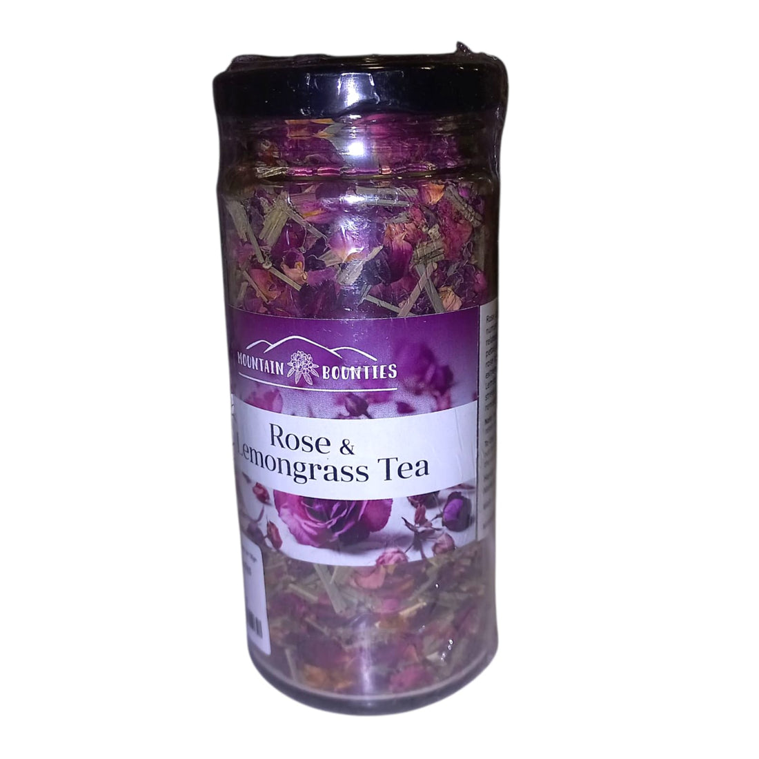 Tea | Rose & Lemongrass Tea - Mountain Bounties - 100gm
