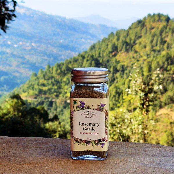 Salt | Rosemary Garlic Seasoning Salt – Himalayan Haat – 65gm
