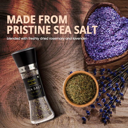 Salt | Rosemary &amp;amp; Lavender Sea Salt - Sprig - 200gm