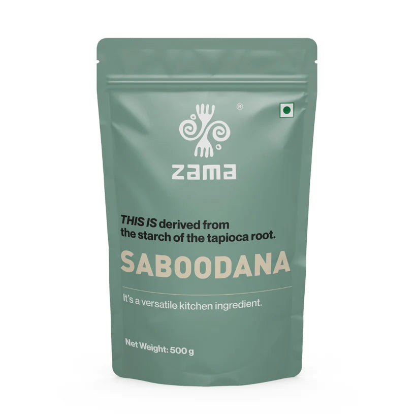 Saboodana - Gluten Free &amp;amp; Rich Source Of Energy - Zama Organics - 500gm
