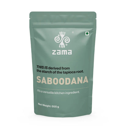 Saboodana - Gluten Free &amp;amp; Rich Source Of Energy - Zama Organics - 500gm