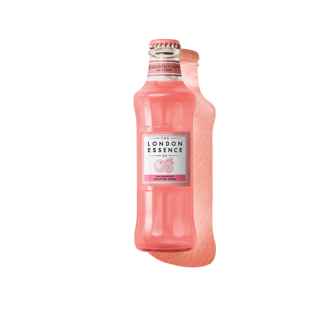 Soda | Pink & Grapefruit - Vegan, Low In Calorie, No Artificial Sweeteners - The London Essence - 200ml