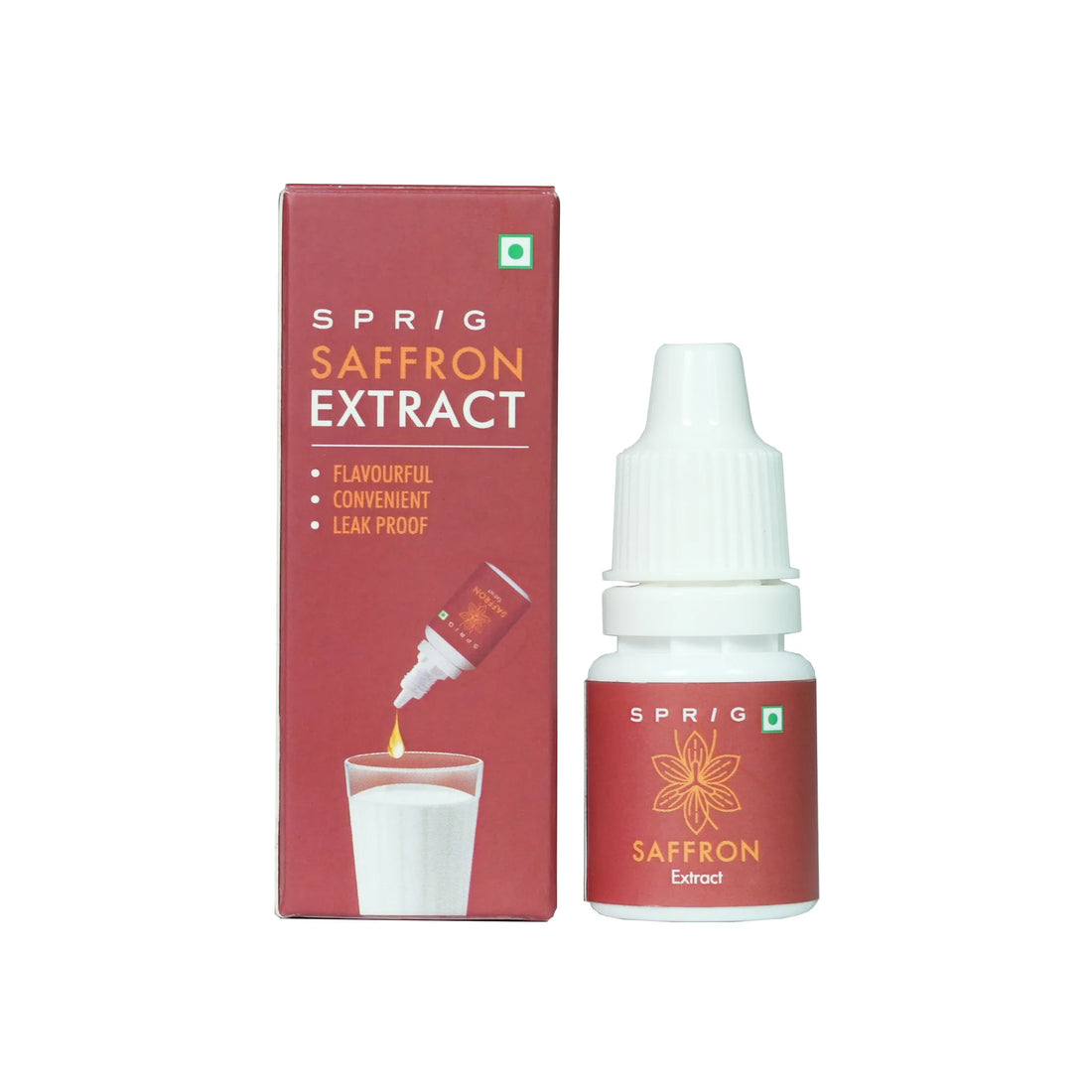 Saffron Extract | Flavourful - No Artificial Flavours, Colours & Alcohol Free - Sprig - 6gm