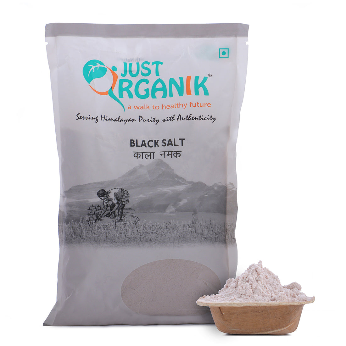 Salt | Black Salt – Just Organik – 400gm