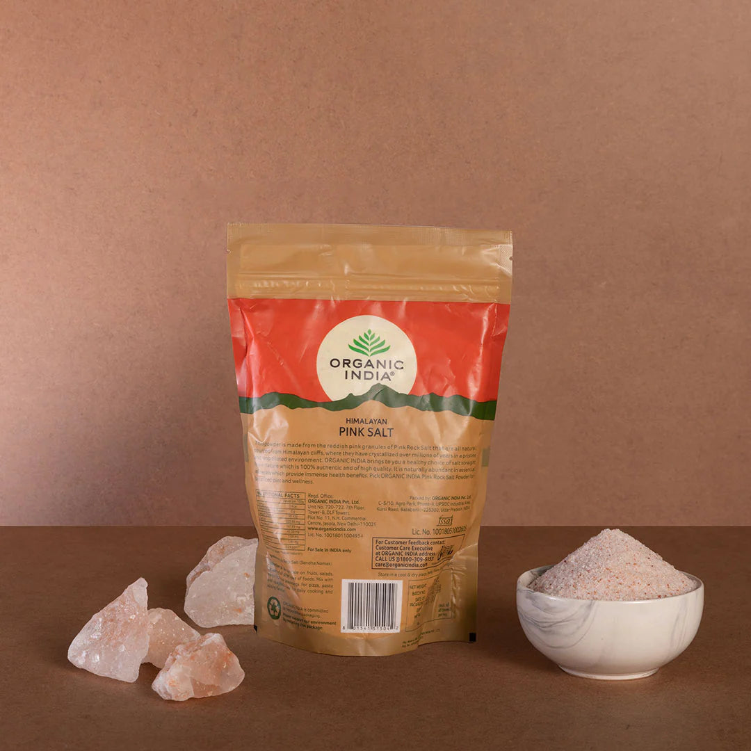 Salt | Pink Rock Salt - Organic India - 1000gm