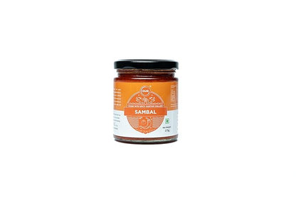 Sambal Sauce | Malaysian (Made From Chillies, Spices, Herbs &amp;amp; Aromatics) - Vegan, No Added Preservatives &amp;amp; No Msg - Awe - 175gm