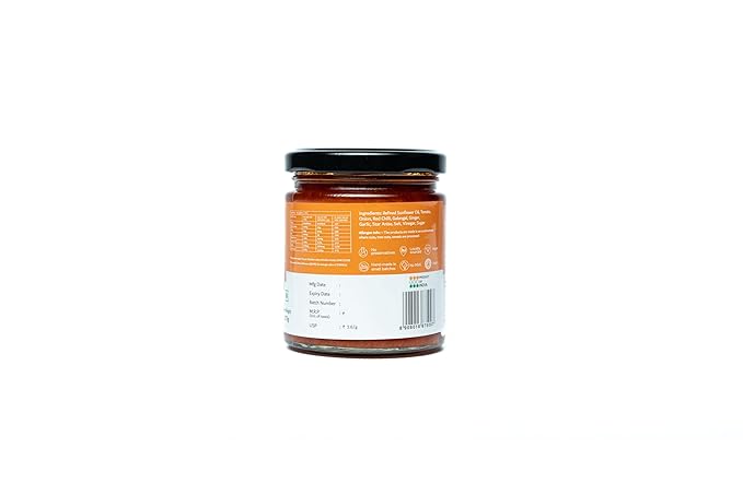 Sambal Sauce | Malaysian (Made From Chillies, Spices, Herbs &amp;amp; Aromatics) - Vegan, No Added Preservatives &amp;amp; No Msg - Awe - 175gm