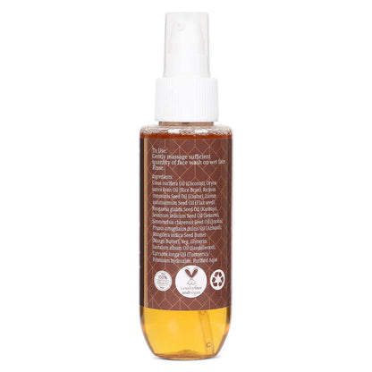 Face Wash | Organic Sandal Face Wash - For All Skin Types - Rustic Art - 100ml